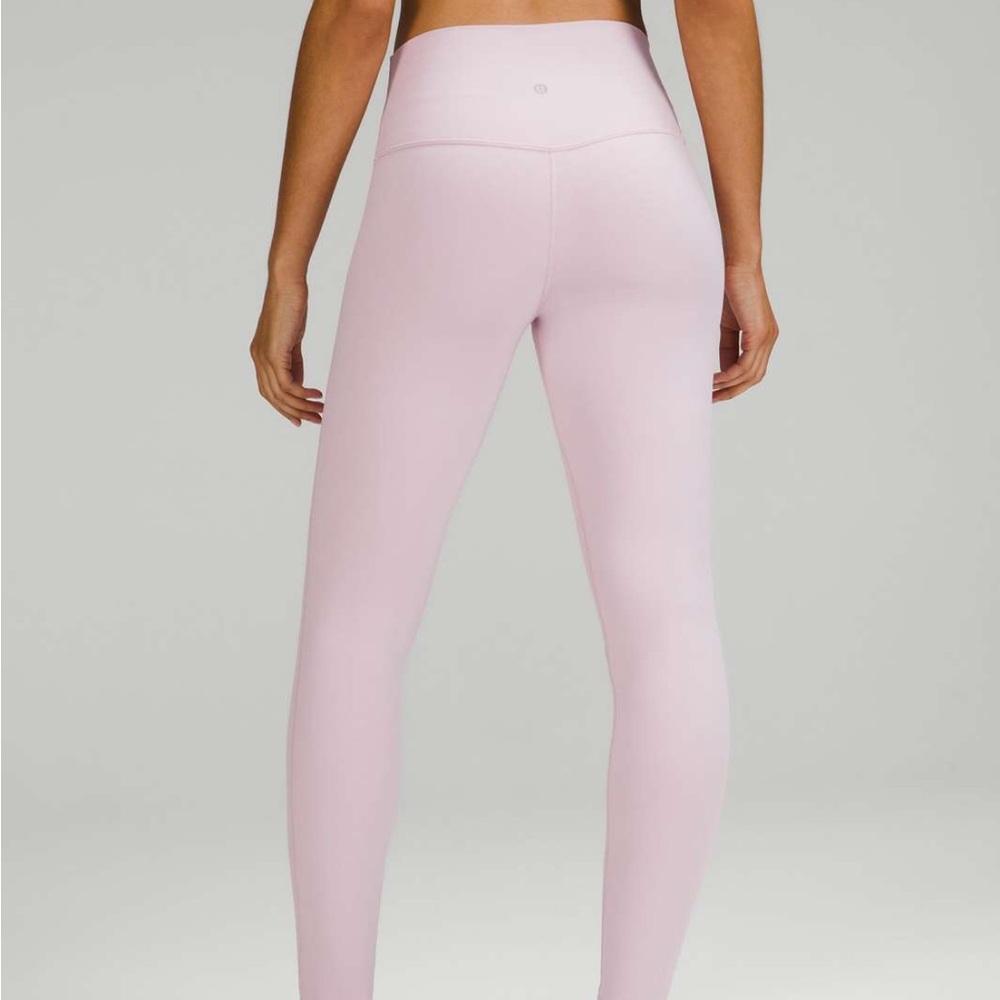 lululemon pink peony 28” align leggings
